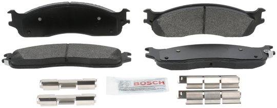 BE965H Blue Semi-Metallic Brake Pads with Hardware Bosch Canada