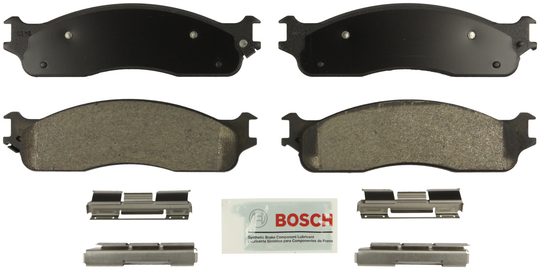 BE965H Blue Semi-Metallic Brake Pads with Hardware Bosch Canada