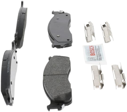 BE965H Blue Semi-Metallic Brake Pads with Hardware Bosch Canada