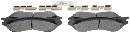 BE966H Blue Semi-Metallic Brake Pads with Hardware Bosch Canada