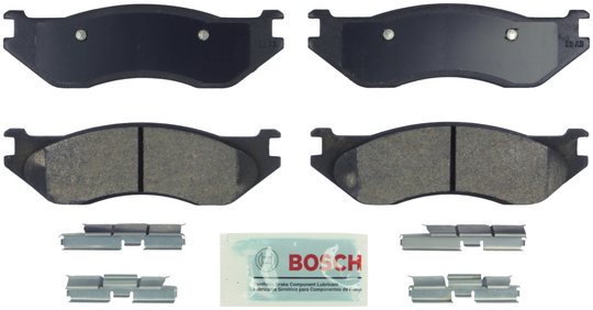 BE966H Blue Semi-Metallic Brake Pads with Hardware Bosch Canada