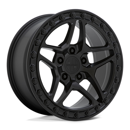 1780BRG105130M71 - Victor Equipment Berg 17X8 5X130  10mm Matte Black - Victor Equipment Wheels Canada