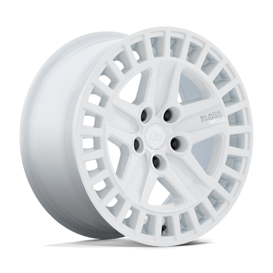 BR005WX18851225 - Black Rhino Alston 18X8.5 5X114.3  25mm Gloss White - Black Rhino Wheels Canada