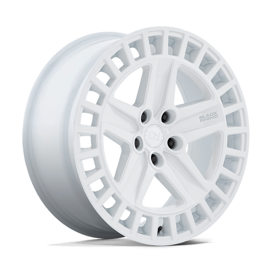 BR005WX20851225 - Black Rhino Alston 20X8.5 5X114.3  25mm Gloss White - Black Rhino Wheels Canada