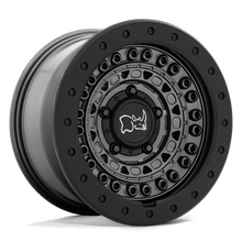 Load image into Gallery viewer, 1785BCD006114G76 - Black Rhino Barricade 17X8.5 6X114.3  0mm Gun Black With Black Rock Guard - Black Rhino Wheels Canada