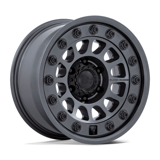 BR012AX17803840 - Black Rhino BR012 Outback 17X8 6X130 ET 40mm Matte Gunmetal - Black Rhino Wheels Canada
