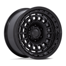 Charger l'image dans la galerie, BR014MB17906400 - Black Rhino BR014 Sahara 17X9 6X114.3 0mm Matte Black W Gloss Black Lip - Black Rhino Wheels Canada
