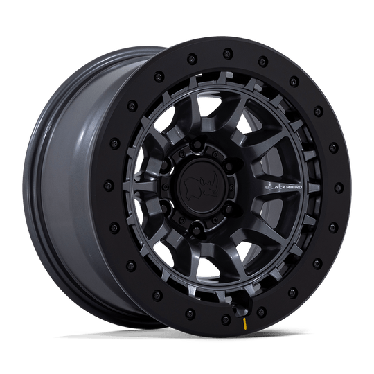 BR016AX17855000 - Black Rhino BR016 Tusk 17X8.5 5X127 0mm Matte Gunmetal - Black Rhino Wheels Canada