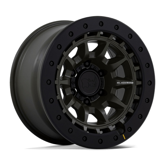 BR016EX17856300 - Black Rhino BR016 Tusk 17X8.5 6X135 0mm Olive Drab Green - Black Rhino Wheels Canada