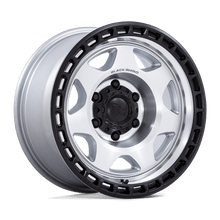 Load image into Gallery viewer, BR018SD17856800 - Black Rhino BR018 Voyager 17X8.5 6X139.7 0mm Silver Machined Face W Matte Black Lip - Black Rhino Wheels Canada