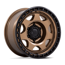 Load image into Gallery viewer, BR018ZB17855000 - Black Rhino BR018 Voyager 17X8.5 5X127 0mm Matte Bronze W Matte Black Lip - Black Rhino Wheels Canada