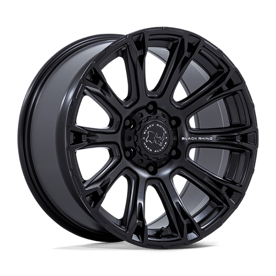 BR020MX17851225 - Black Rhino BR020 Diamondback 17X8.5 5X114.3 ET 25mm Matte Black - Black Rhino Wheels Canada