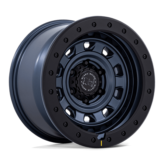 BR023LB17906301 - Black Rhino BR023 Xplorer 17X9 6X135 ET 1mm Metallic Blue With Matte Black Lip - Black Rhino Wheels Canada