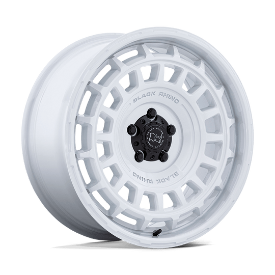 BR024WX20856812 - Black Rhino BR024 Awol 20X8.5 6X139.7 ET 12mm Gloss White - Black Rhino Wheels Canada