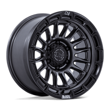 Load image into Gallery viewer, BR025AB20906801 - Black Rhino BR025 Rival 20X9 6X139.7 ET 1mm Matte Gunmetal With Matte Black Lip - Black Rhino Wheels Canada