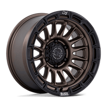 Charger l'image dans la galerie, BR025ZB17906812N - Black Rhino BR025 Rival 17X9 6X139.7 ET -12mm Burnt Bronze With Matte Black Lip - Black Rhino Wheels Canada