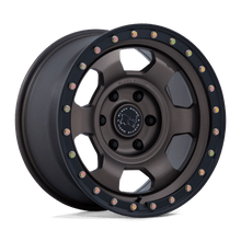 Charger l'image dans la galerie, BR029ZB17856300 - Black Rhino BR029 Trooper 17X8.5 6X135 ET 0mm Burnt Bronze With Matte Black Lip - Black Rhino Wheels Canada