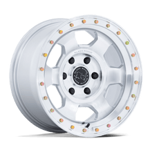 Load image into Gallery viewer, BR029SD17855025 - Black Rhino BR029 Trooper 17X8.5 5X127 ET 25mm Gloss Silver With Machined Face - Black Rhino Wheels Canada