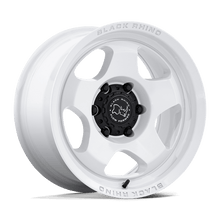 Load image into Gallery viewer, BR031WX17856800 - Black Rhino BR031 Sol 17X8.5 6X139.7 ET 0mm Gloss White - Black Rhino Wheels Canada
