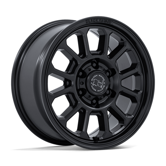 BR033MX17803832 - Black Rhino BR033 Alta 17X8 6X130 ET 32mm Matte Black - Black Rhino Wheels Canada
