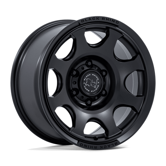 BR037MX17855000 - Black Rhino BR037 Tembo 17X8.5 5X127 ET 0mm Matte Black - Black Rhino Wheels Canada