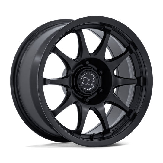 BR038MX17856825 - Black Rhino BR038 Ronin 17X8.5 6X139.7 ET 25mm Matte Black - Black Rhino Wheels Canada
