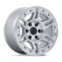 Load image into Gallery viewer, BR039SD20906815 - Black Rhino BR039 Vanguard 20X9 6X139.7 ET 15mm Gloss Silver With Machined Face - Black Rhino Wheels Canada