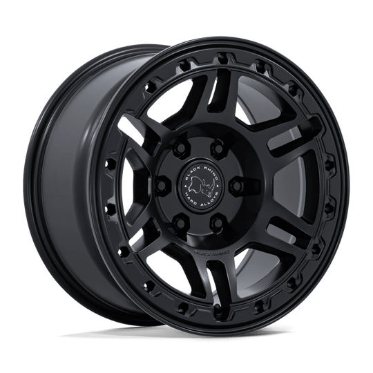BR039MX17856825 - Black Rhino BR039 Vanguard 17X8.5 6X139.7 ET 25mm Matte Black - Black Rhino Wheels Canada