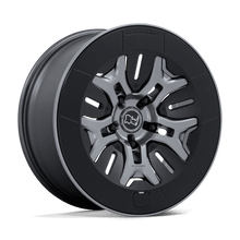 Load image into Gallery viewer, BR406AX20858535 - Black Rhino BR406 Rockledge 20X8.5 5X139.7 ET 35mm Matte Gunmetal - Black Rhino Wheels Canada