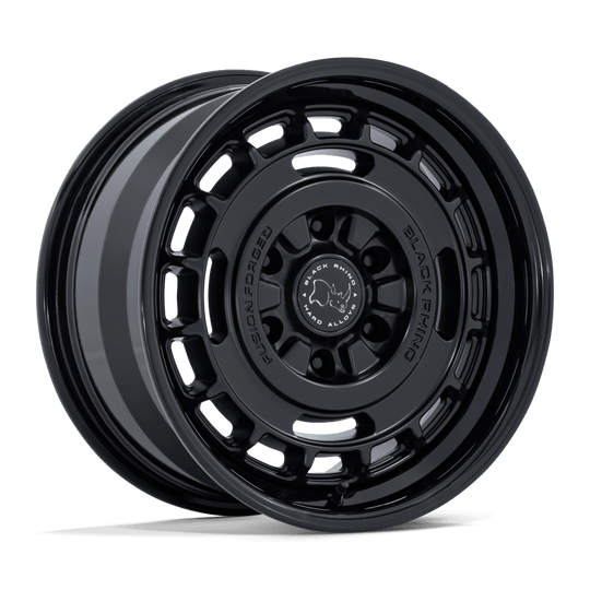 BR600MB17856300 - Black Rhino BR600 Vagabond 17X8.5 6X135 ET 0mm Matte Black With Gloss Black Lip - Black Rhino Wheels Canada