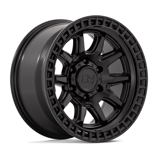 BR001MX20908500 - Black Rhino Calico 20X9 5X139.7  0mm Matte Black - Black Rhino Wheels Canada