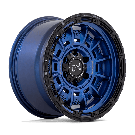 BR002LB20108018N - Black Rhino Legion 20X10 8X165.1 -18 mm Cobalt Blue With Black Lip - Black Rhino Wheels Canada