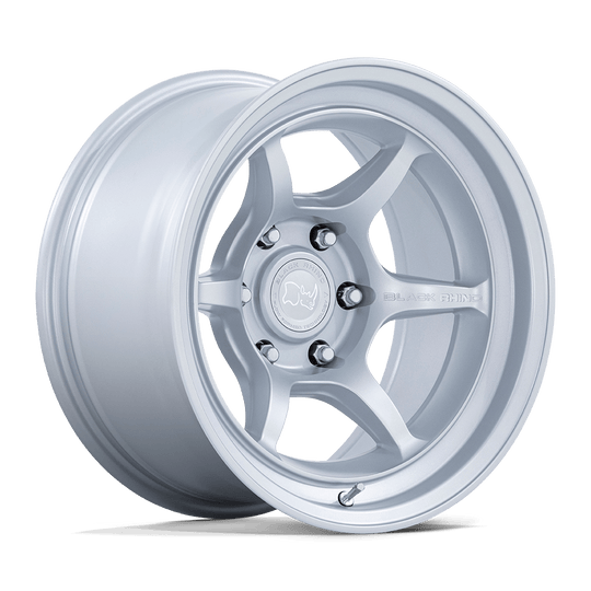 BR011SX17856810N - Black Rhino Shogun 17X8.5 6X139.7 -10 mm Hyper Silver - Black Rhino Wheels Canada