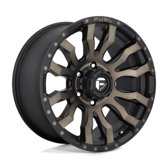 D67417908750 - Fuel Off-Road D674 Blitz 17X9 6X114.3 ET 1mm Matte Black Double Dark Tint - Fuel Off-Road Wheels Canada