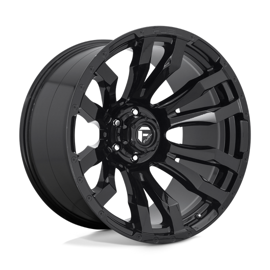 D67517901850 - Fuel Off-Road D675 Blitz 17X9 8X180 1mm Gloss Black - Fuel Off-Road Wheels Canada