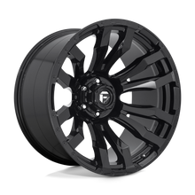 Load image into Gallery viewer, D67520905657 - Fuel Offroad D675 Blitz 20X9 5X150  20mm Gloss Black - Fuel Offroad Wheels Canada