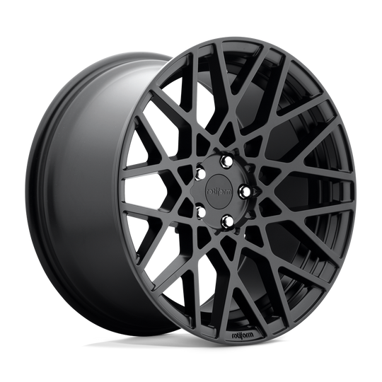 R112188565+38 - Rotiform R112 Blq 18X8.5 5X114.3  38mm Matte Black - Rotiform Wheels Canada