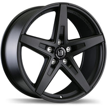 Charger l'image dans la galerie, BR08-2000-65FN+45C566 - Braelin BR08 20X10 5X114.3 45mm Matte Black - Braelin Wheels Canada
