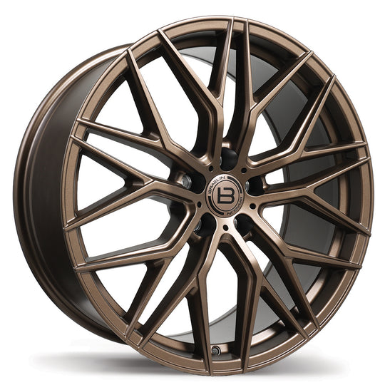 BR10-1880-44ZD+45E665 - Braelin BR10 18X8 5X112 45mm Bronzed Carbon - Braelin Wheels Canada