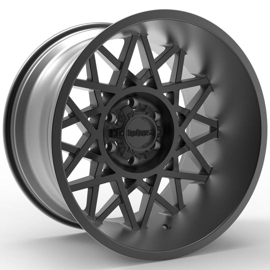 BR12-201036119GB - Badroads BR12 20X10 6X135 -19mm Gloss Black - Badroads Wheels Canada