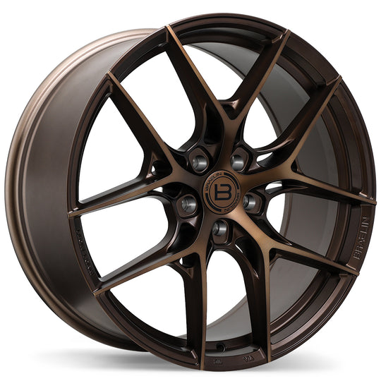 BR14-1880-65ZM+35C561 - Braelin BR14 18X8 5X114.3 ET 35mm Matte Bronze - Braelin Wheels Canada