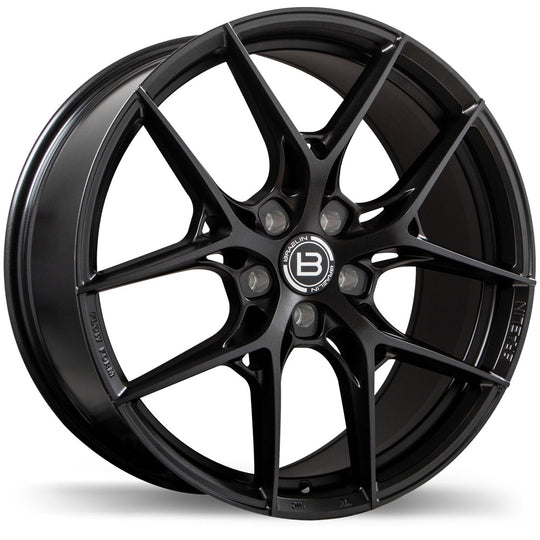 BR14-2090-65BT+45C706 - Braelin BR14 20X9 5X114.3 45mm Satin Black Anthracite - Braelin Wheels Canada