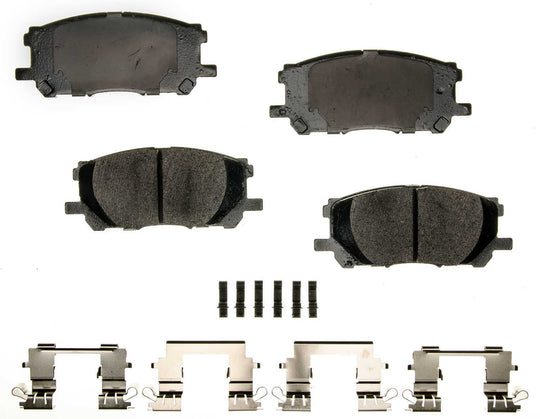BRX1005 Bremex Ceramic Disc Brake Pad Set With Hardware Bremex Canada