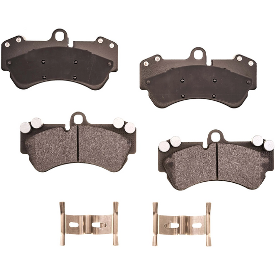 BRX1007 Bremex Ceramic Front Disc Brake Pad Set With Hardware Bremex Canada