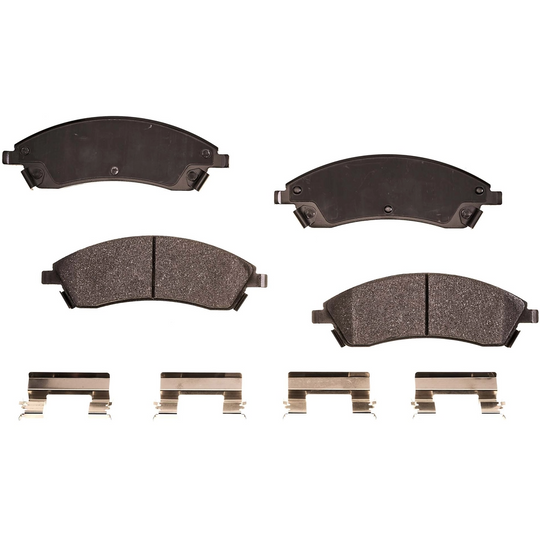 BRX1019 Bremex Ceramic Front Disc Brake Pad Set With Hardware Bremex Canada