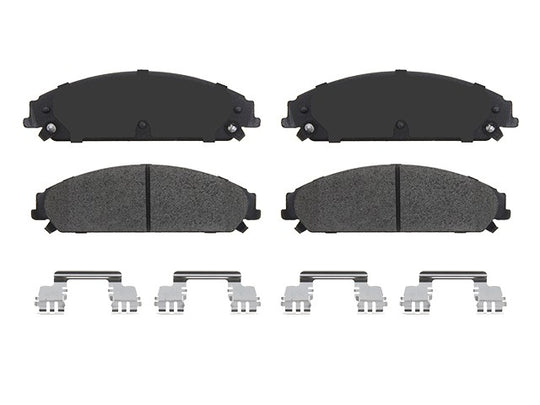 BRX1058 Bremex Ceramic Disc Brake Pad Set With Hardware Bremex Canada