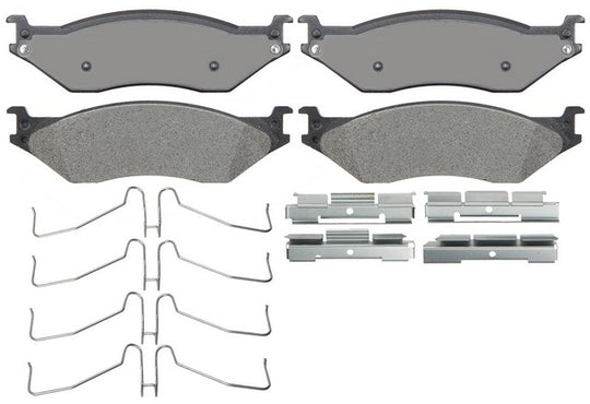 BRX1066 Bremex Ceramic Disc Brake Pad Set With Hardware Bremex Canada