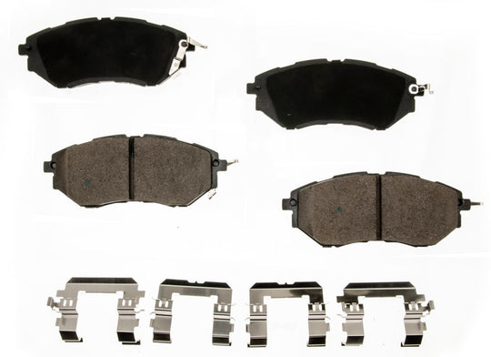 BRX1078 Bremex Ceramic Disc Brake Pad Set With Hardware Bremex Canada