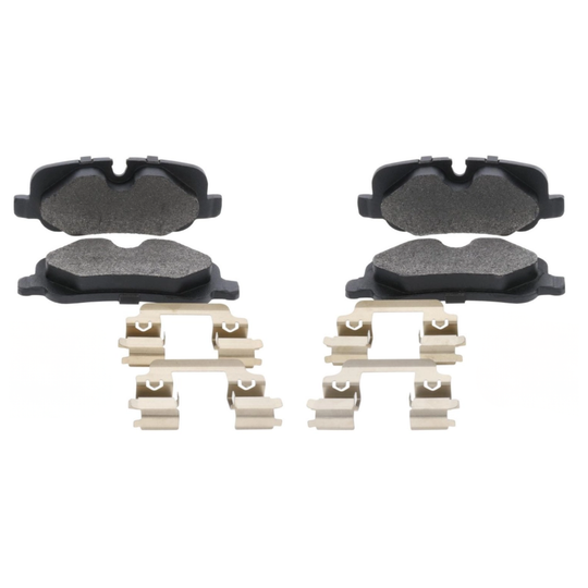 BRX1099 Bremex Ceramic Rear Disc Brake Pad Set With Hardware Bremex Canada