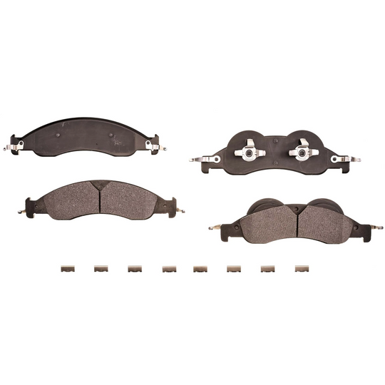 BRX1278 Bremex Ceramic Front Disc Brake Pad Set With Hardware Bremex Canada